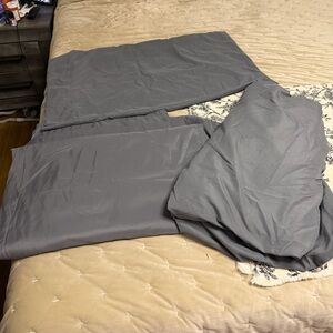 Mainstays Gray Bedding Set with Brushed Fabric Queen size
